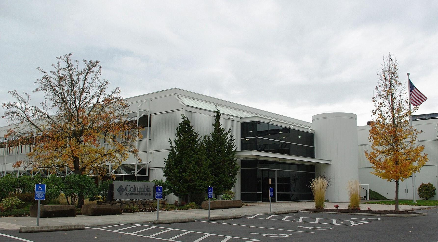 Columbia Sportswear's company headquarters in Portland, Oregon