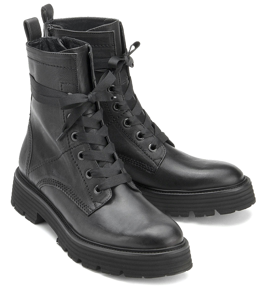 vest Glat influenza Kennel & Schmenger lace-up boots in plus sizes: 5835-20 300001249408| HORSCH