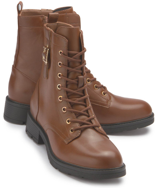 Lace-up boot in plus sizes: 3755-24