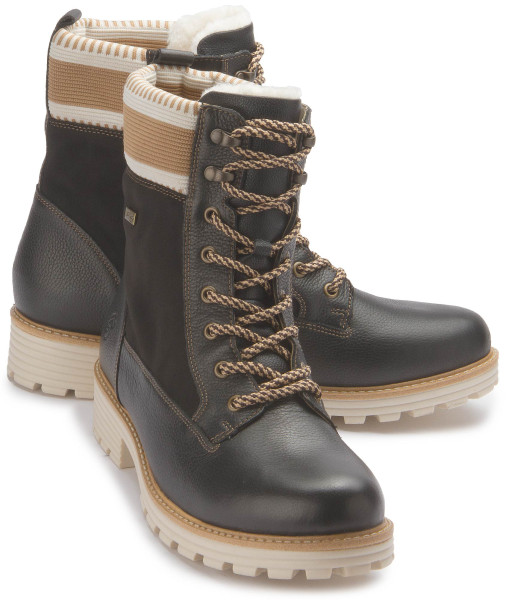 Lace-up boot in plus sizes: 3571-24