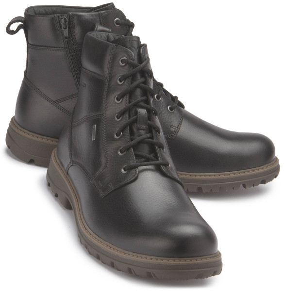 Lace-up boots in plus sizes: 6473-24