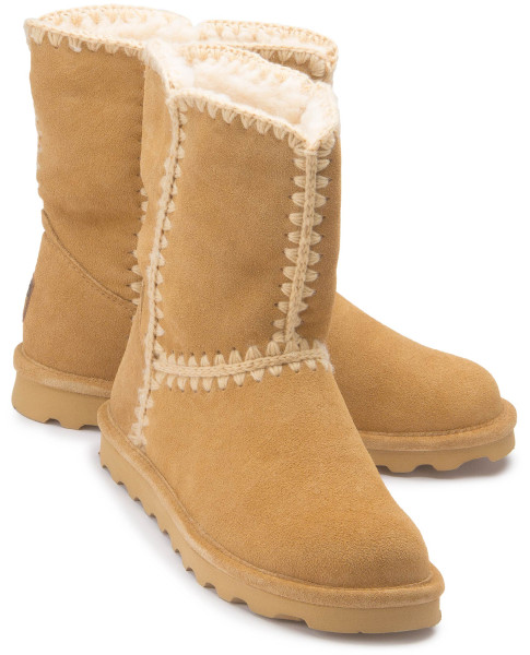 Lambskin boot in plus sizes: 5238-24