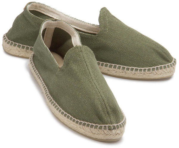 Espadrilles in plus sizes: 7615-14