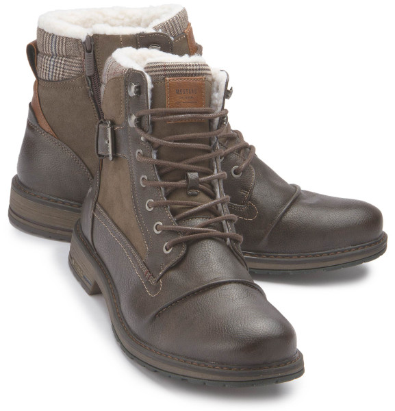 Lace-up boot in plus sizes: 7201-24