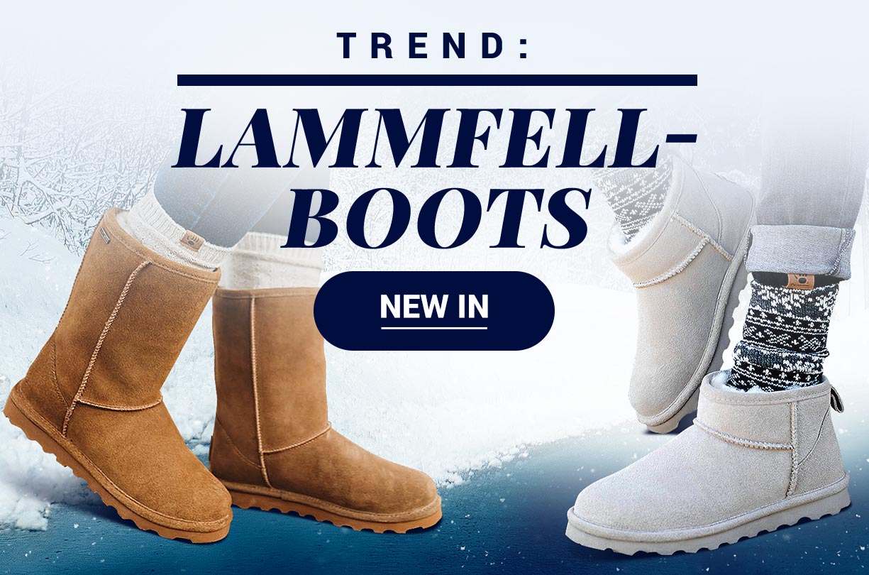 Lammfell-Boots