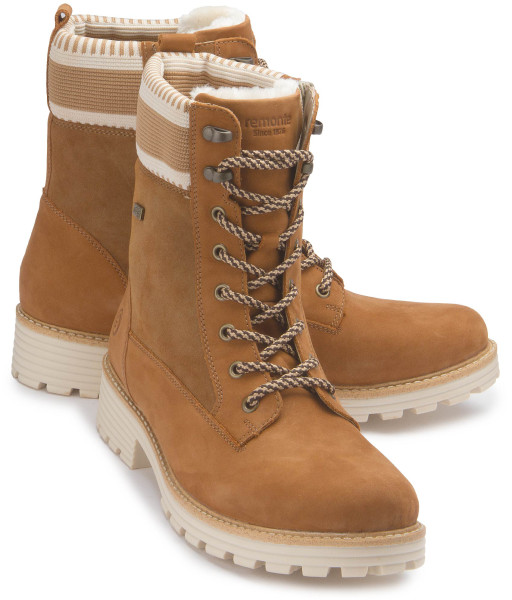 Lace-up boot in plus sizes: 3570-24