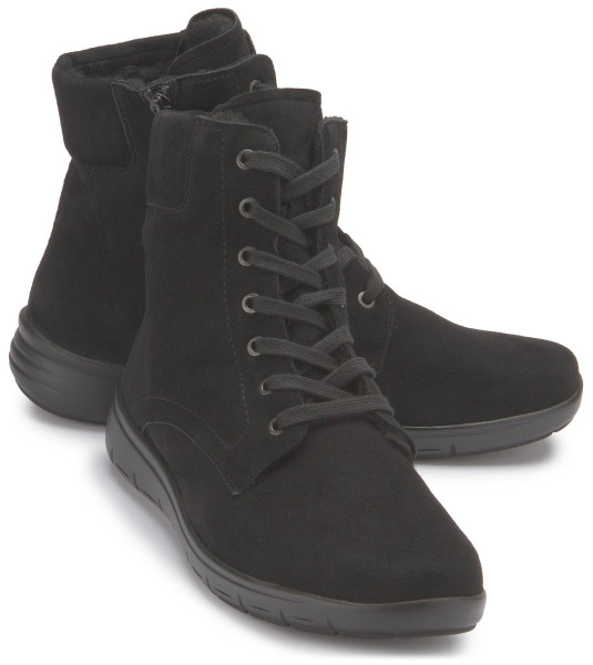 Semler lace-up boot in plus sizes: 4022-24