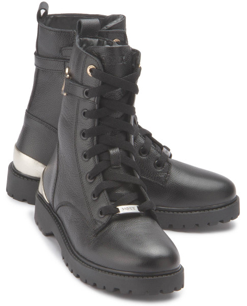 Lace-up boot in undersizes: 3873-24