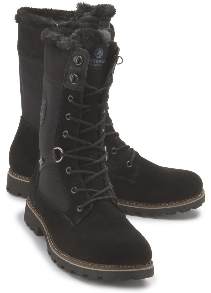 Lace-up boot in plus sizes: 3509-24